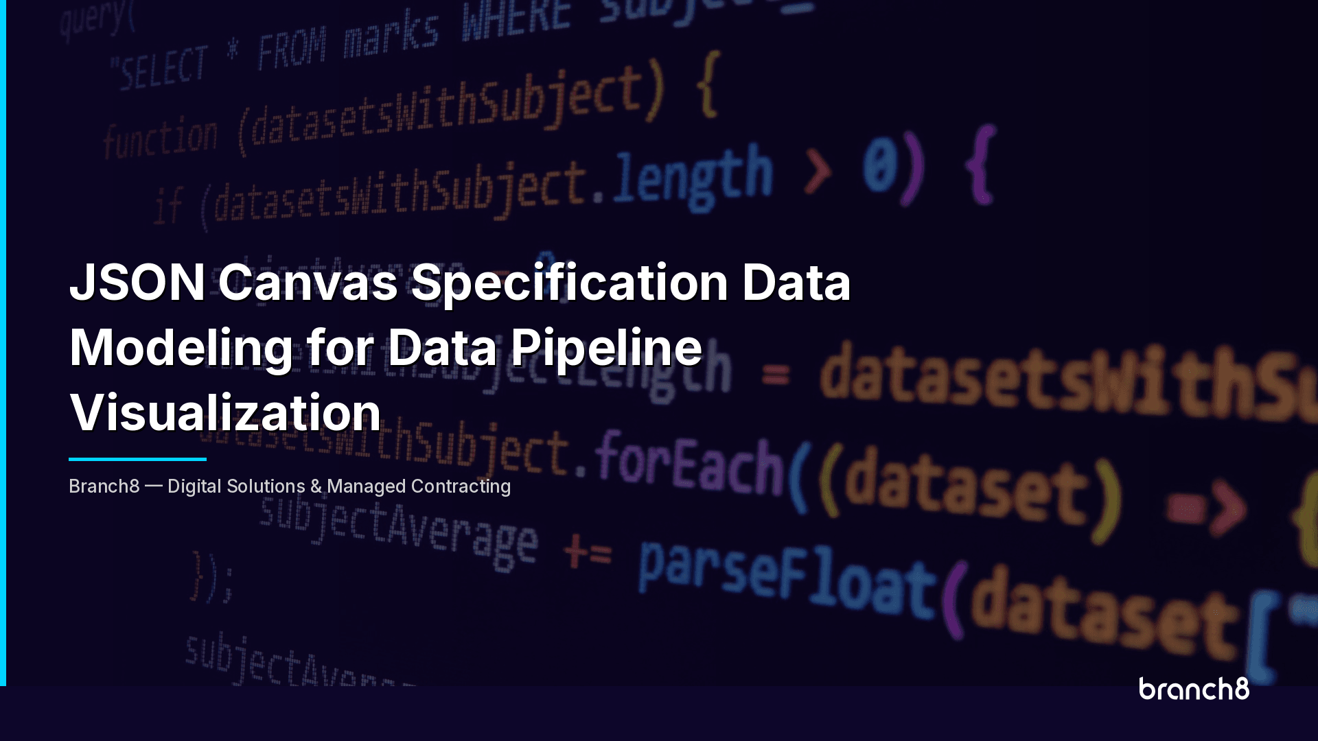 JSON Canvas Specification Data Modeling for Data Pipeline Visualization - Hero Image