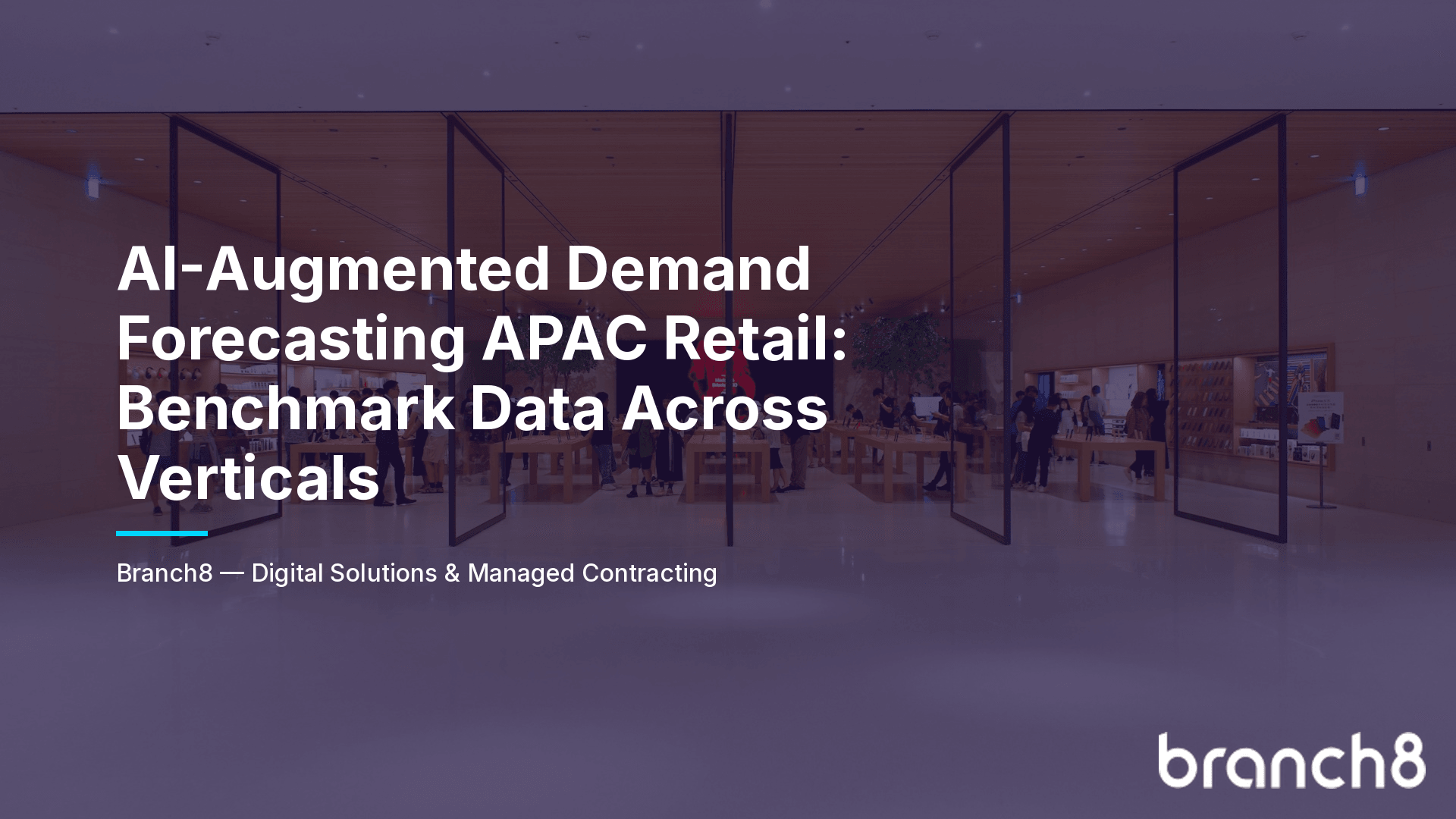 AI-Augmented Demand Forecasting APAC Retail: Benchmark Data Across Verticals - Hero Image