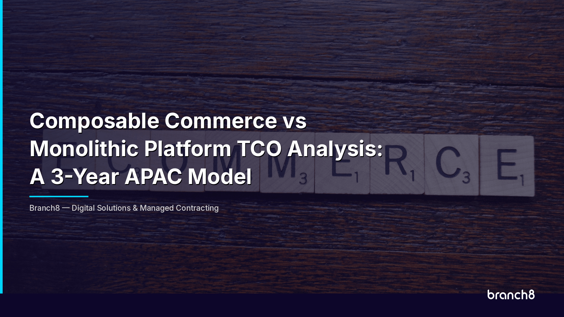 Composable Commerce vs Monolithic Platform TCO Analysis: A 3-Year APAC Model - Hero Image