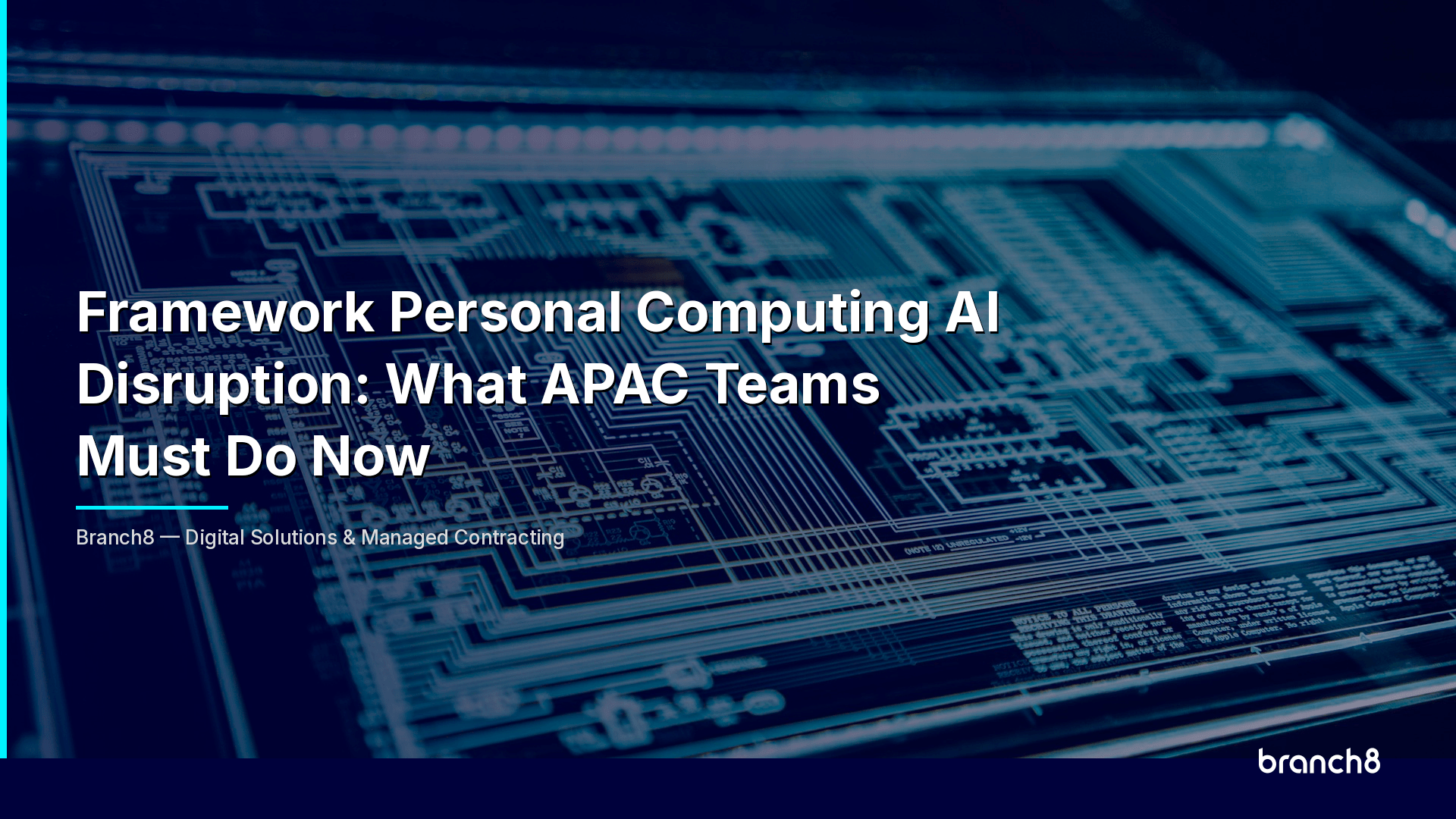 Framework Personal Computing AI Disruption: What APAC Teams Must Do Now - Hero Image