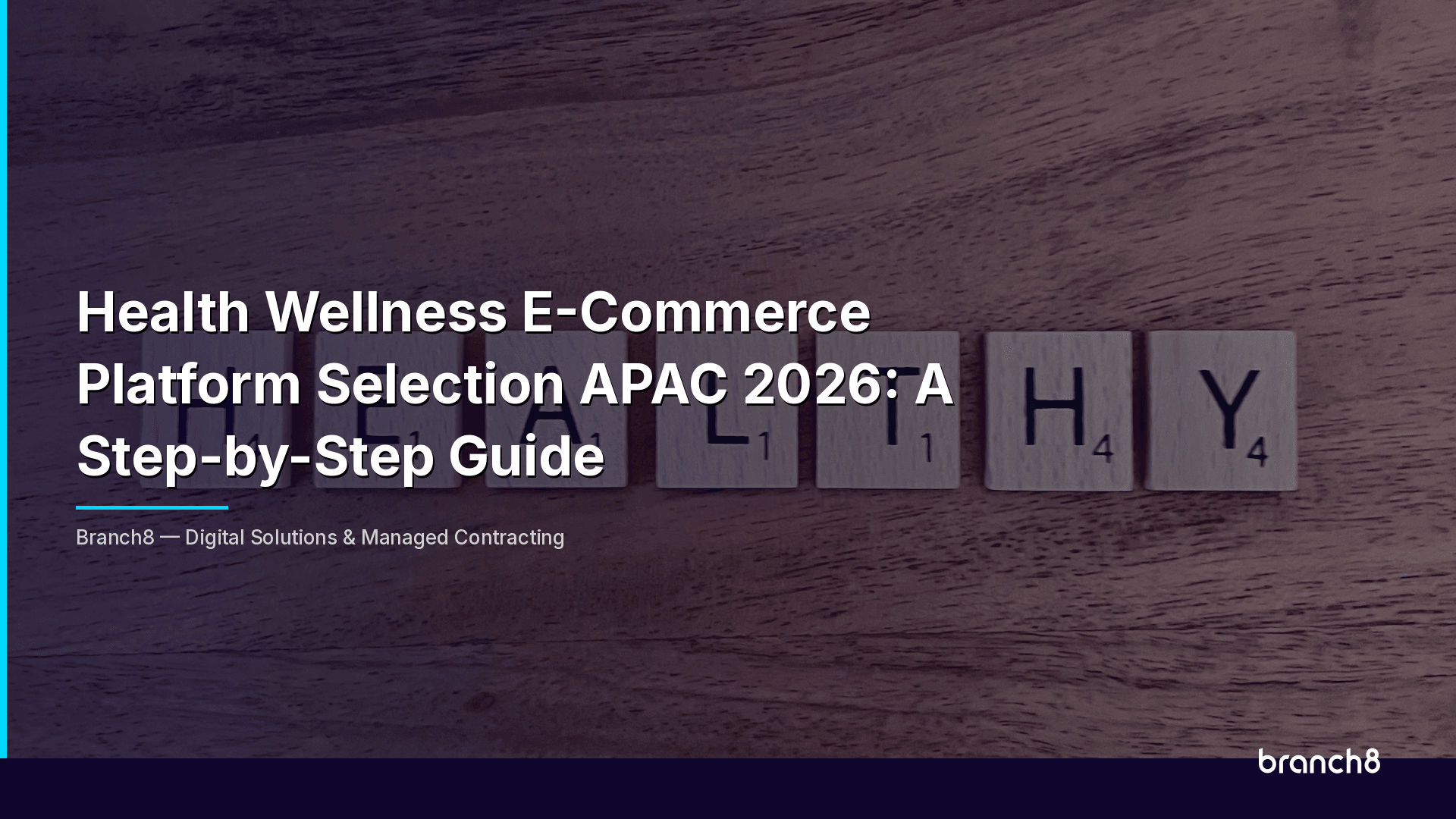 Health Wellness E-Commerce Platform Selection APAC 2026: A Step-by-Step Guide - Hero Image