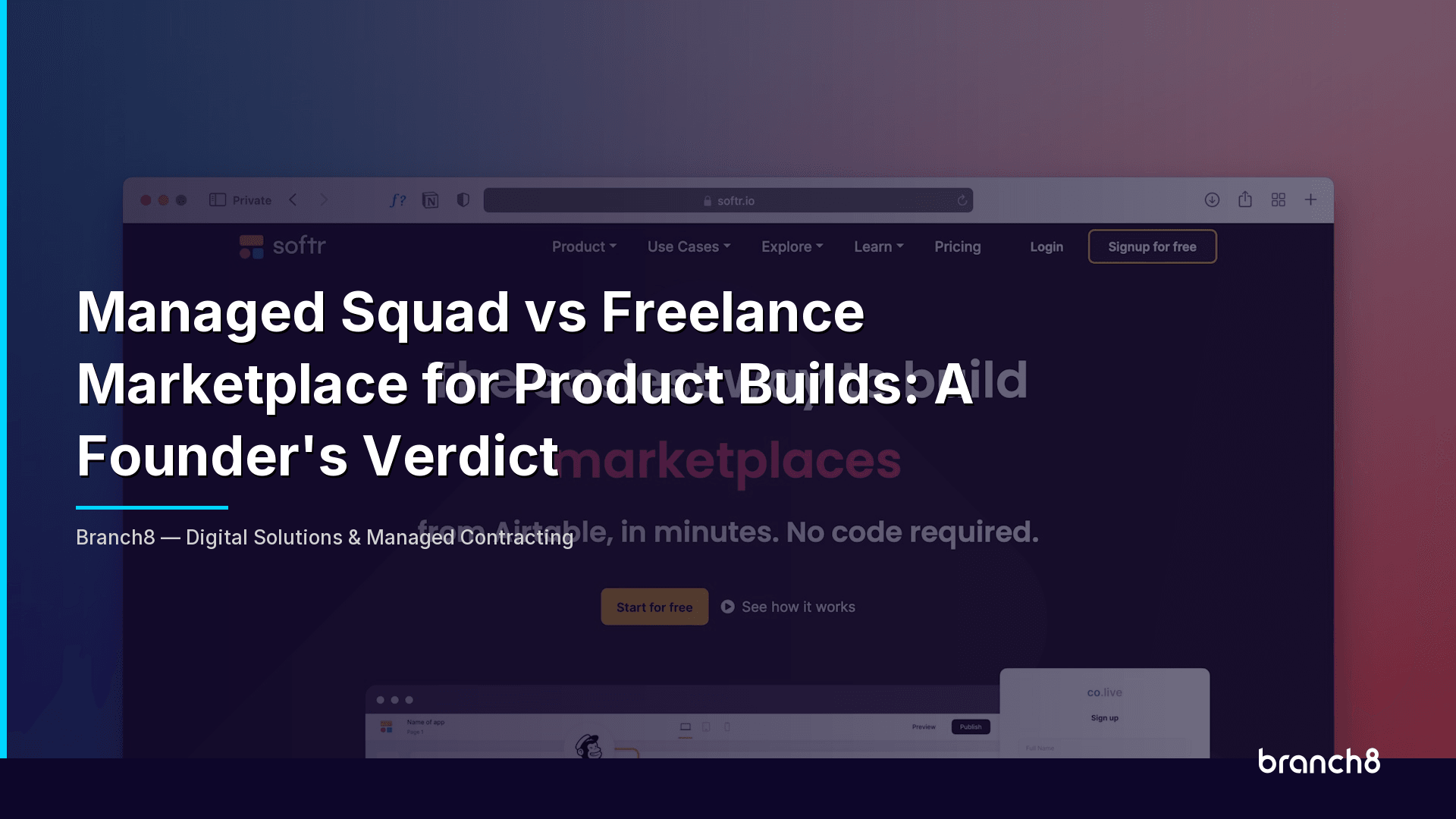 Managed Squad vs Freelance Marketplace for Product Builds: A Founder's Verdict - Hero Image
