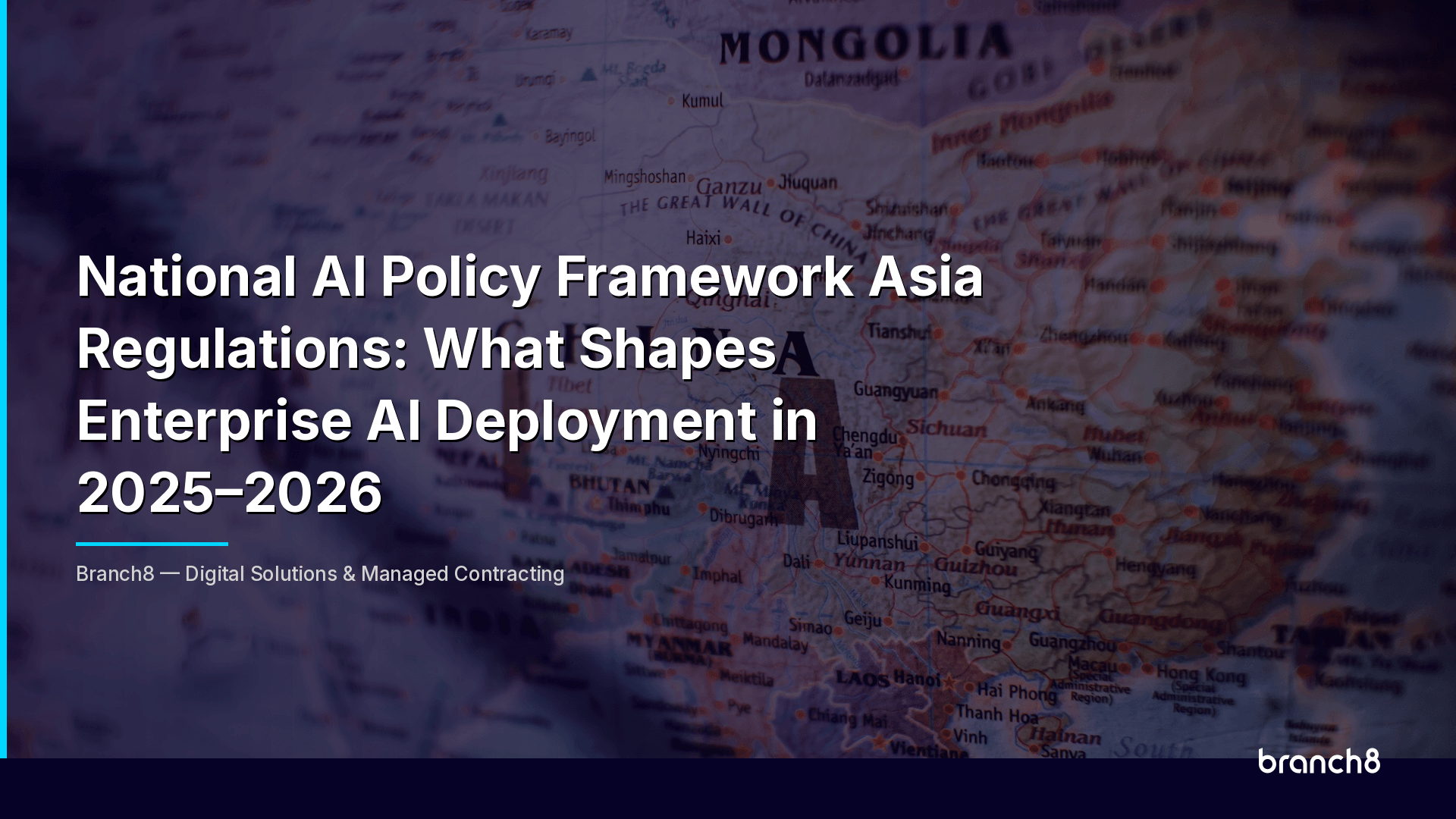 National AI Policy Framework Asia Regulations: What Shapes Enterprise AI Deployment in 2025–2026 - Hero Image