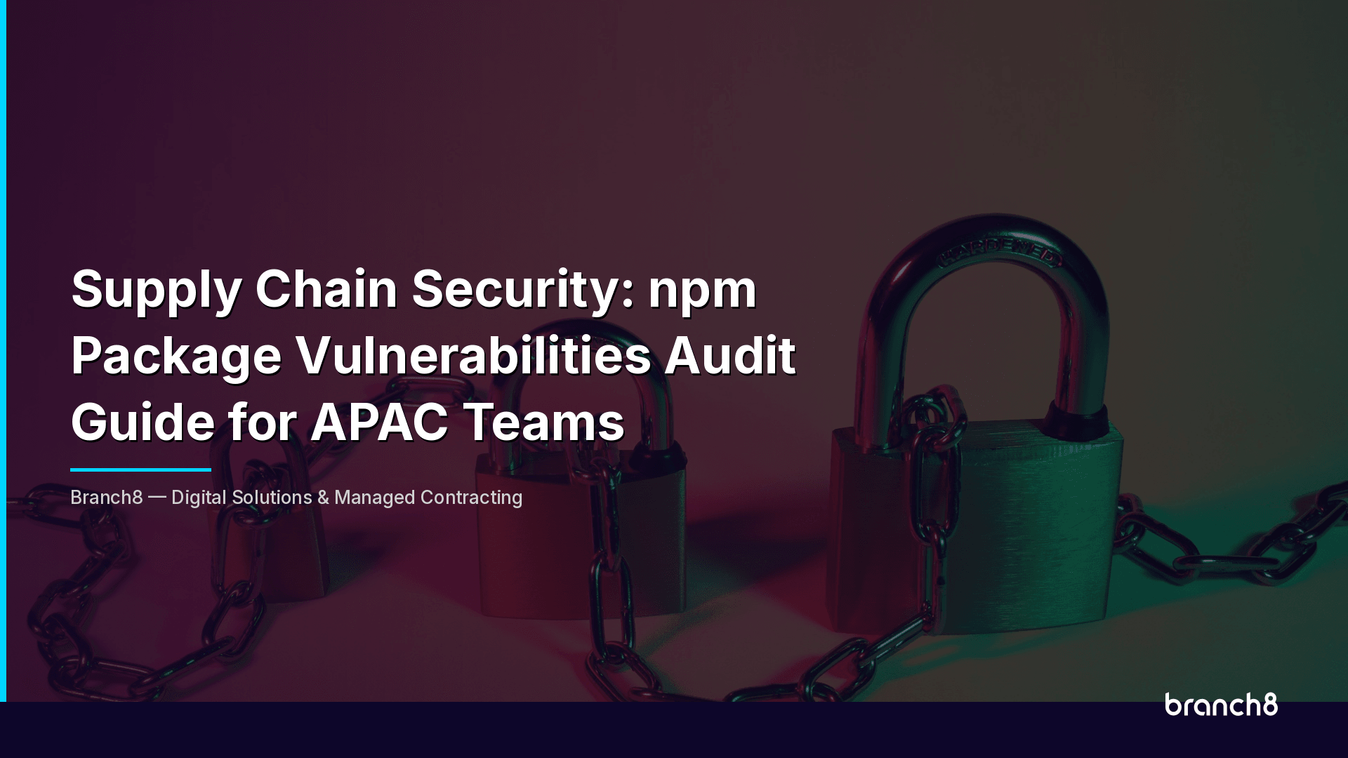 Supply Chain Security: npm Package Vulnerabilities Audit Guide for APAC Teams - Hero Image