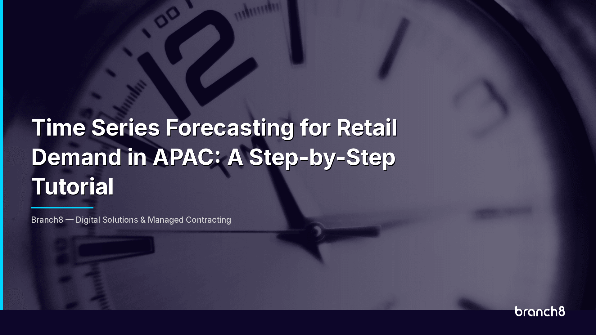 Time Series Forecasting for Retail Demand in APAC: A Step-by-Step Tutorial - Hero Image