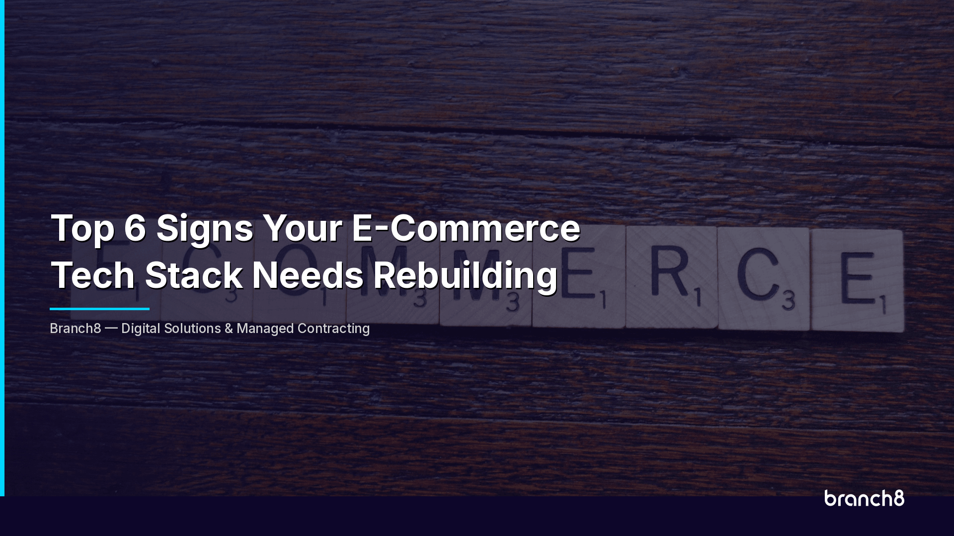 Top 6 Signs Your E-Commerce Tech Stack Needs Rebuilding - Hero Image